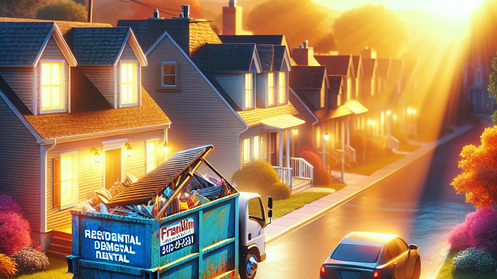 Residential Dumpster Rental Franklin